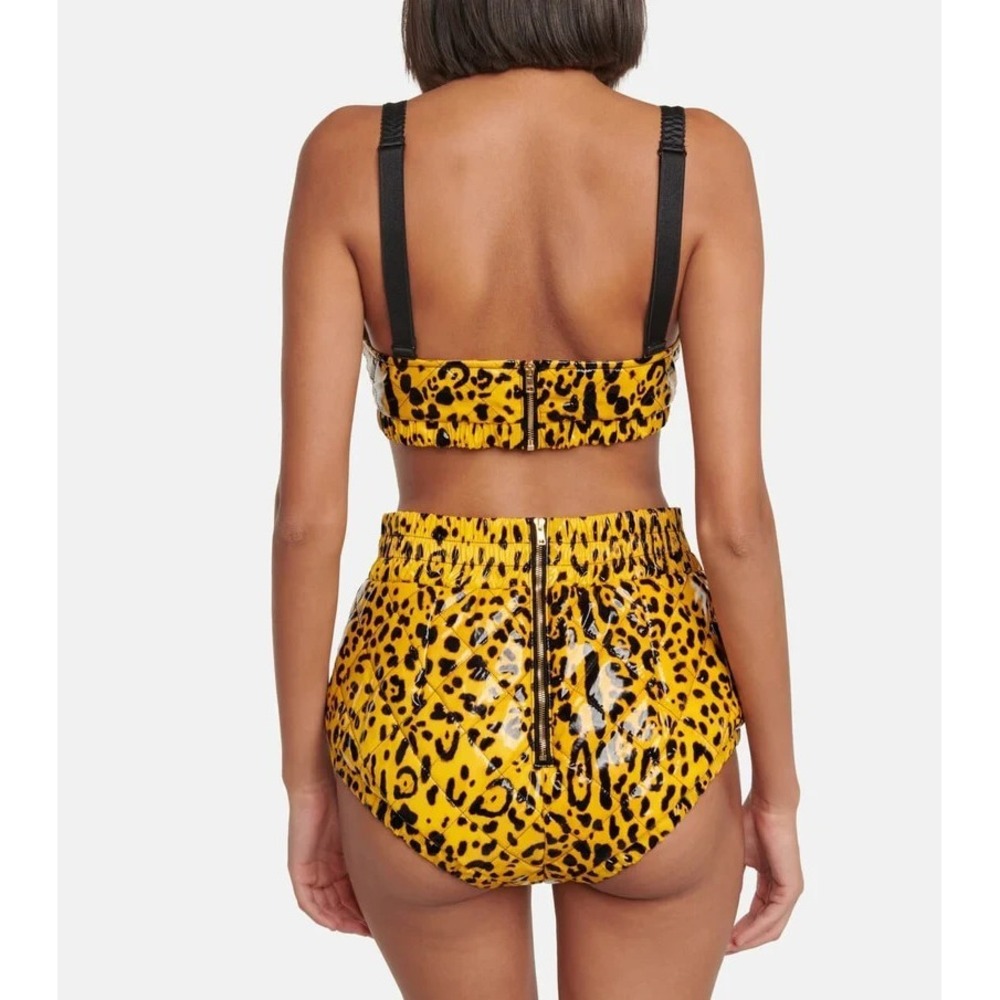 Women's Dolce & Gabbana Sexy Leopard Print Crop Top Bralette New w/ Tags $600+! - Picture 4 of 9